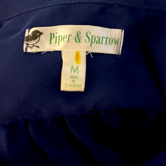 Piper & Sparrow sheer blouse - Picture 3 of 3